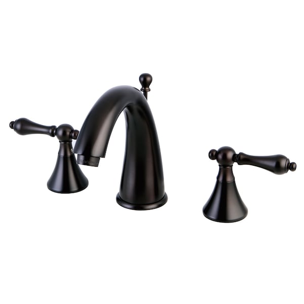 8" Widespread Bathroom Faucet, Oil Rubbed Bronze